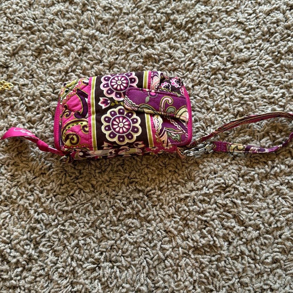Vera Bradley wallet with phone holder